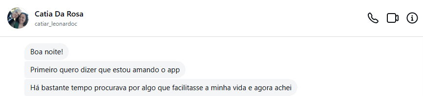 Depoimento 3 de cliente do Doceria Pro